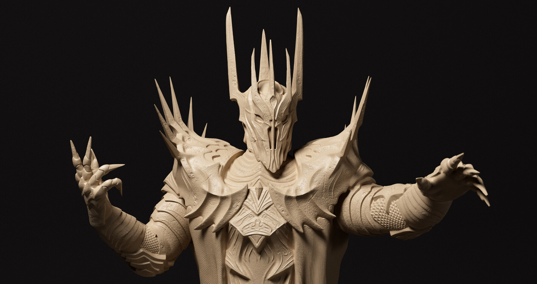 Artstation Sauron Lord Of The Rings 3d Print Model Resources