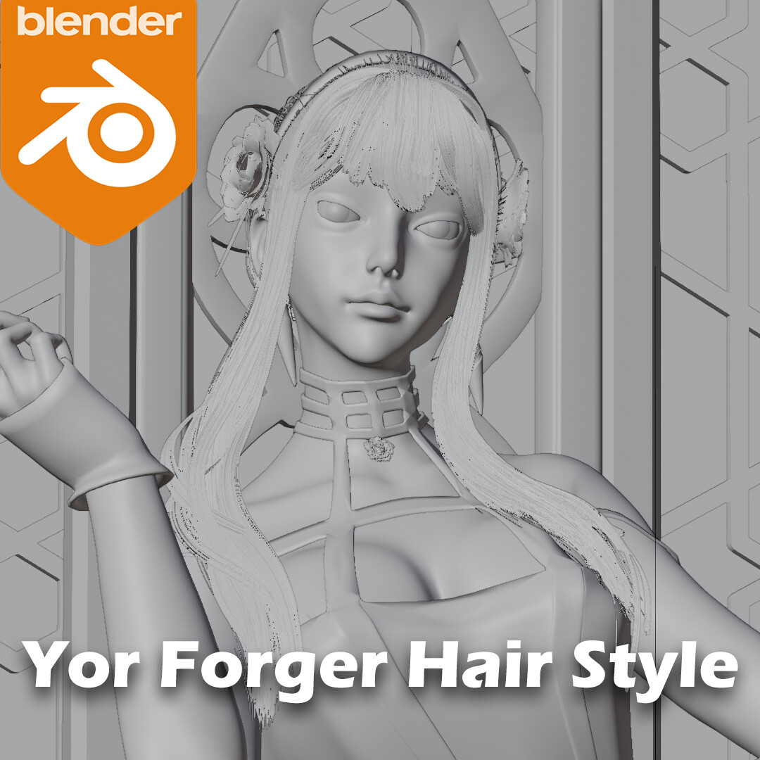 Yor Forger (Spy x Family) - Finished Projects - Blender Artists