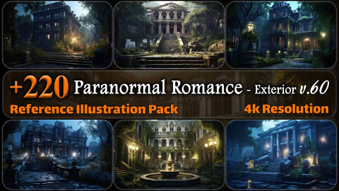 220 Paranormal Romance - Exterior Reference Pack | 4K | v.60