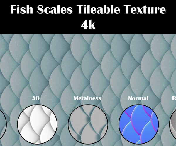 ArtStation - Fish Scale Tutorial