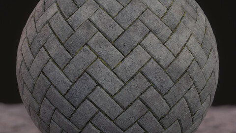 Herringbone Mosaic Tile Material