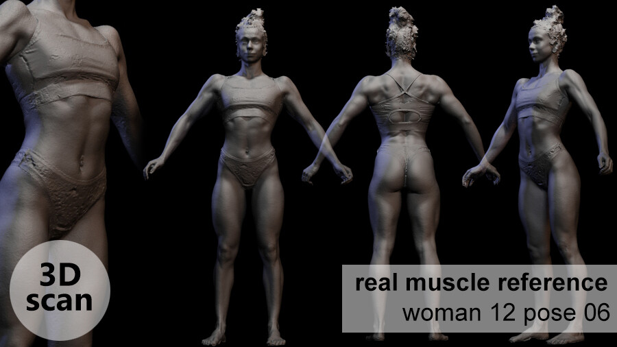 ArtStation - Human body scan