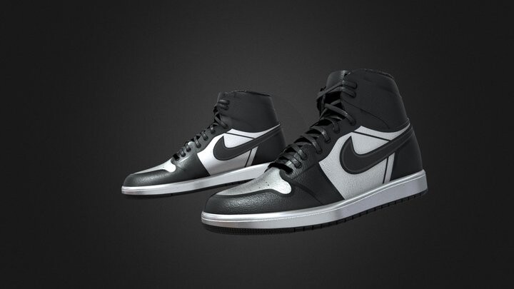 ArtStation - Nike Air Jordan - Procreate 3D Model | Resources