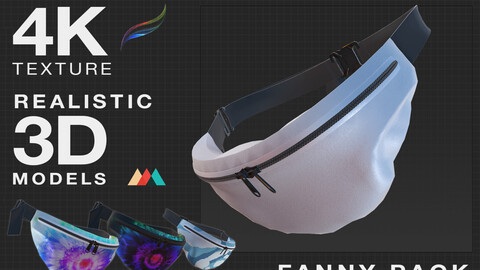 Fanny Pack - Procreate 3D Model