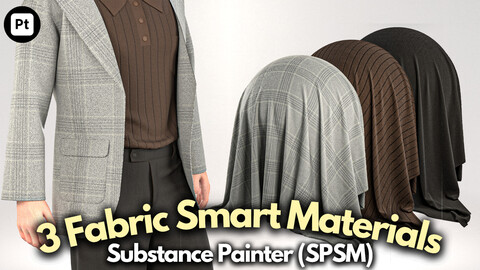 Casual suit No.2: 3 Fabric smart materials