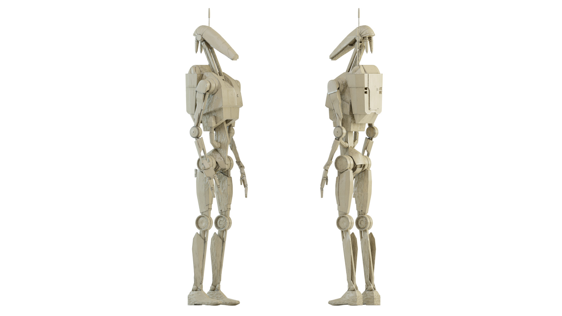 ArtStation - B1 Battle Droid Character Mesh