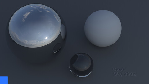 HDRI Hemispherical Clear Sky 2