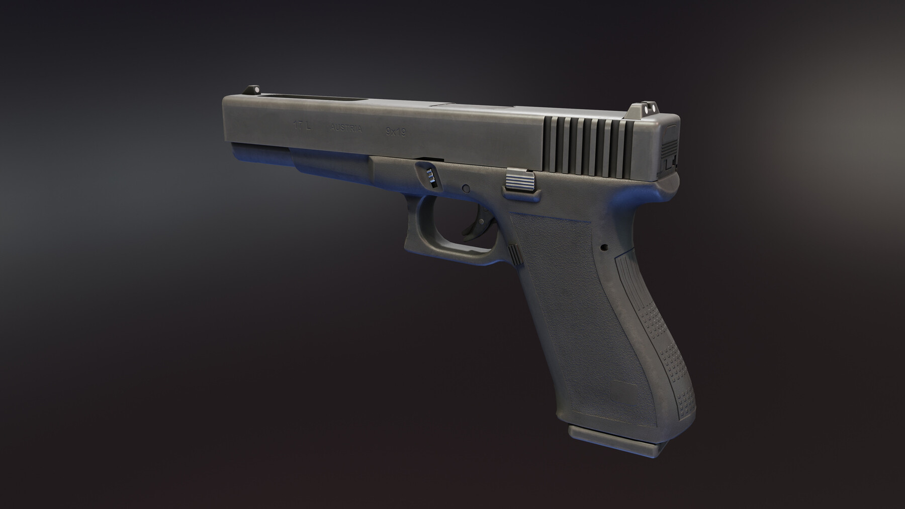 ArtStation - Eda G17L Pistol | Game Assets