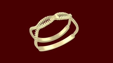 Zipper ring 3d Model