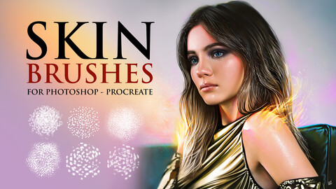 Skin Brushes for Photoshop and Procreate