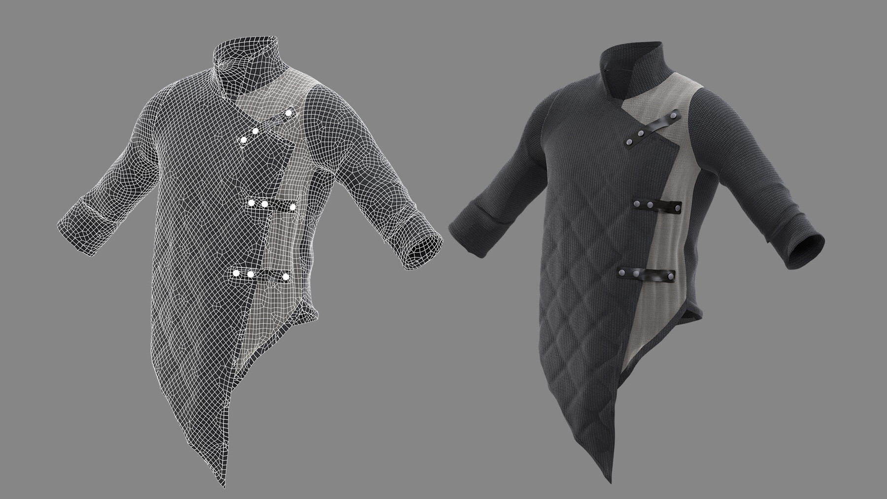 ArtStation - Male Fashion Shirt