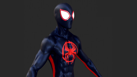 MILES MORALES SPIDER-MAN ACROSS THE SPIDER-VERSE