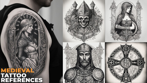 350+ Medieval Tattoo References