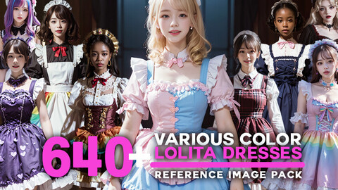 Various Color Lolita Dress