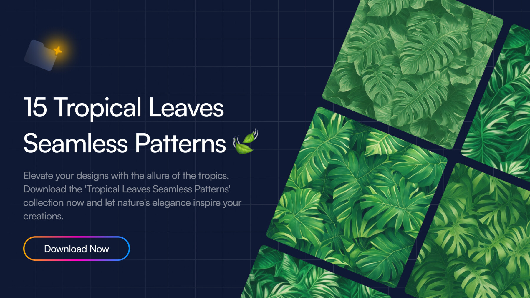 tropical leaf patterns