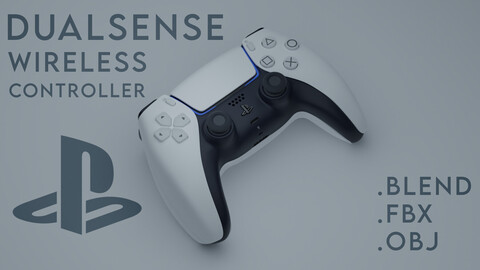 DualSense Wireless Controller (PS5 Controller) 3D Model