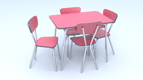 Formica Table and Chairs