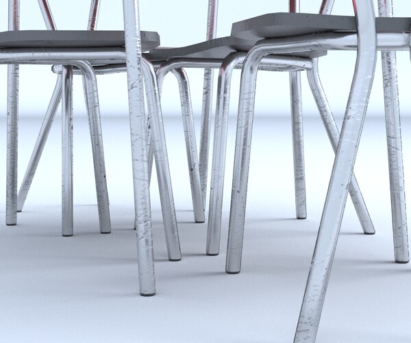 ArtStation Formica Table And Chairs Game Assets   File 