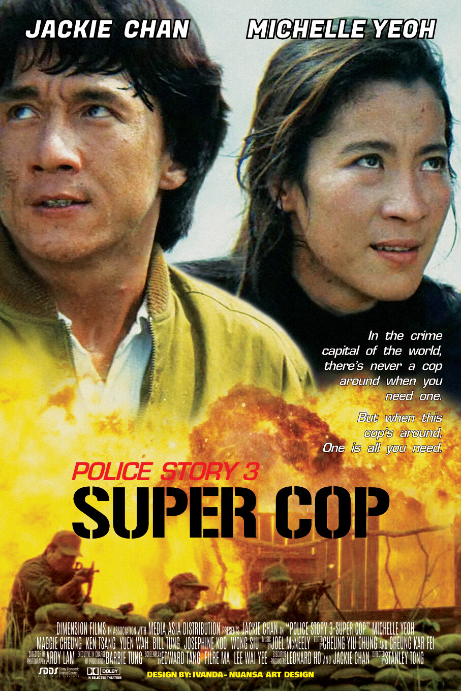 ArtStation - Police Story 3: Super Cop