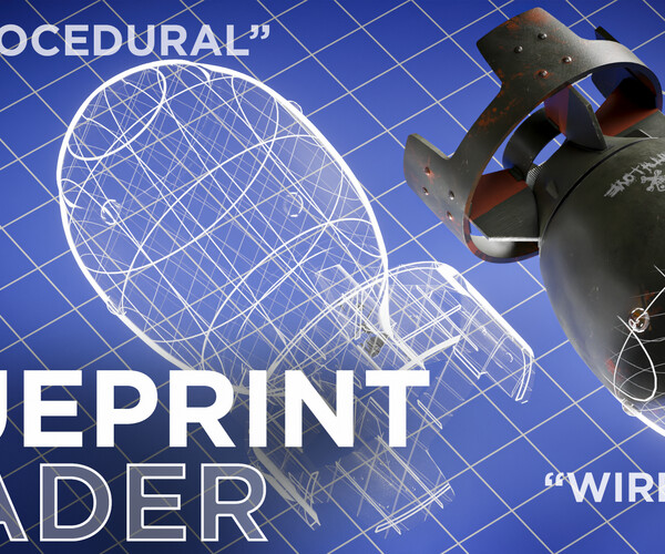 ArtStation - Blueprint Procedural Shader (Blender) | Resources