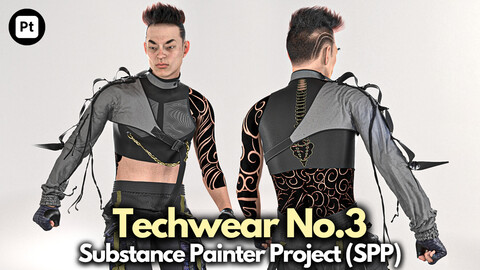 Techwear No.3: Substance Painter Project