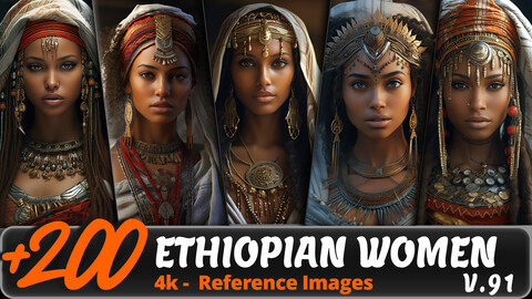 ETHIOPIAN WOMEN VOL. 91/ 4K/ Reference Image