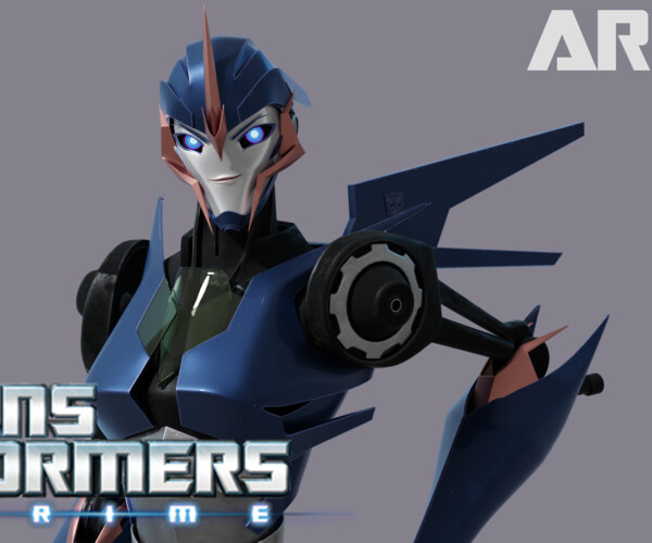 Arcee Transformers Prime Character Rig