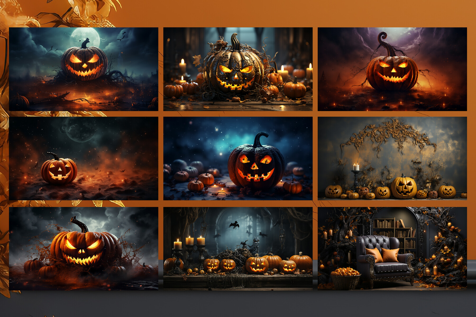 ArtStation - 29 Halloween background. | Artworks