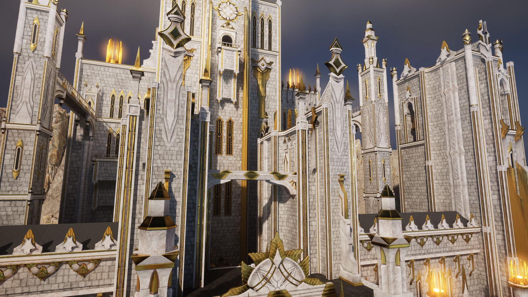 ArtStation - White Castle - Bloxburg