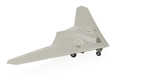 Lockheed Martin RQ-170 Sentinel Iran Version 3D Model