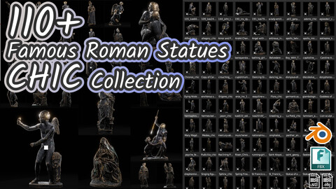 110+ Famous Roman Statues CHIC Collection