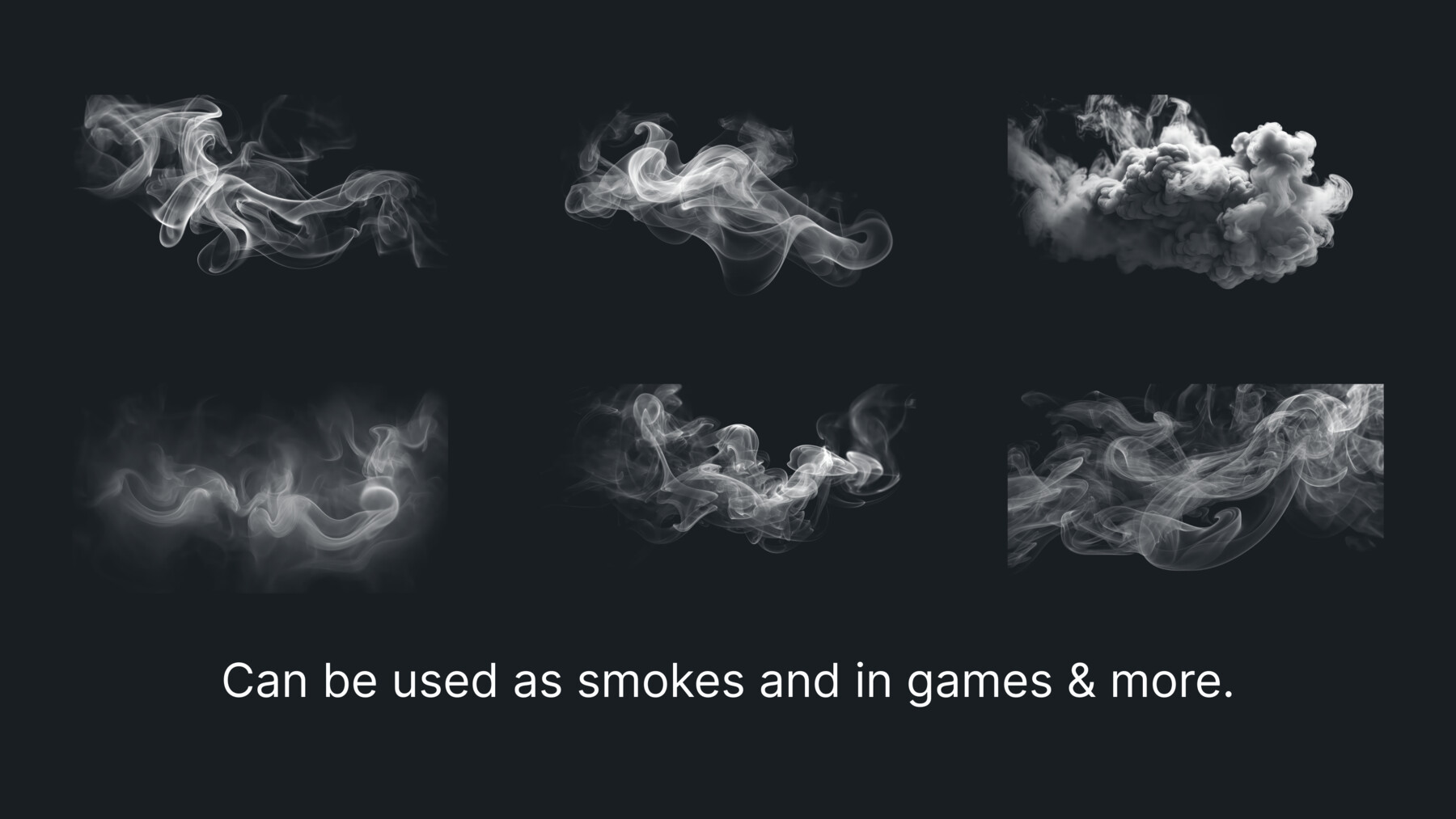 ArtStation - 215 Smoke Photoshop Brushes and Overlay + PNG Images | 4K ...