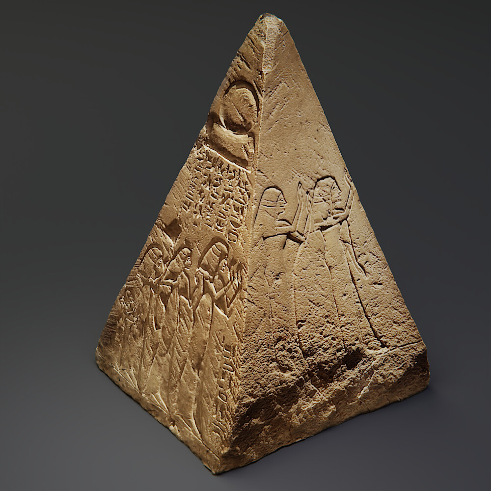 ArtStation - Realistic Game-Ready Photo Scanned Ancient Egypt Pyramid ...