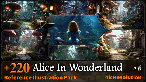 ArtStation - 220 Alice In Wonderland Concept Reference Pack | 4K | v.6 ...