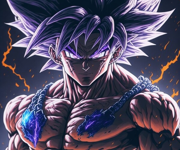 ArtStation - MUI goku | Artworks