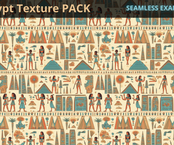 ArtStation - Egyptian texture: Seamless & Tileable Collection, 4K ...