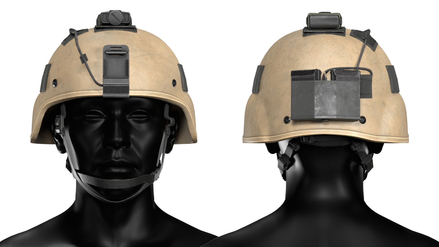 Artstation - Mich Helmet Low Cut 