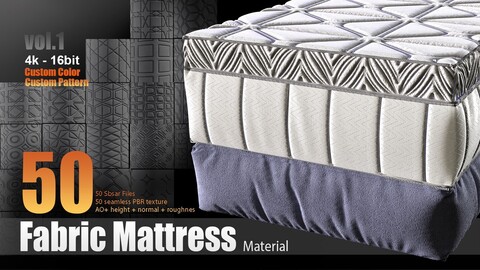 50 Fabric Mattress materials