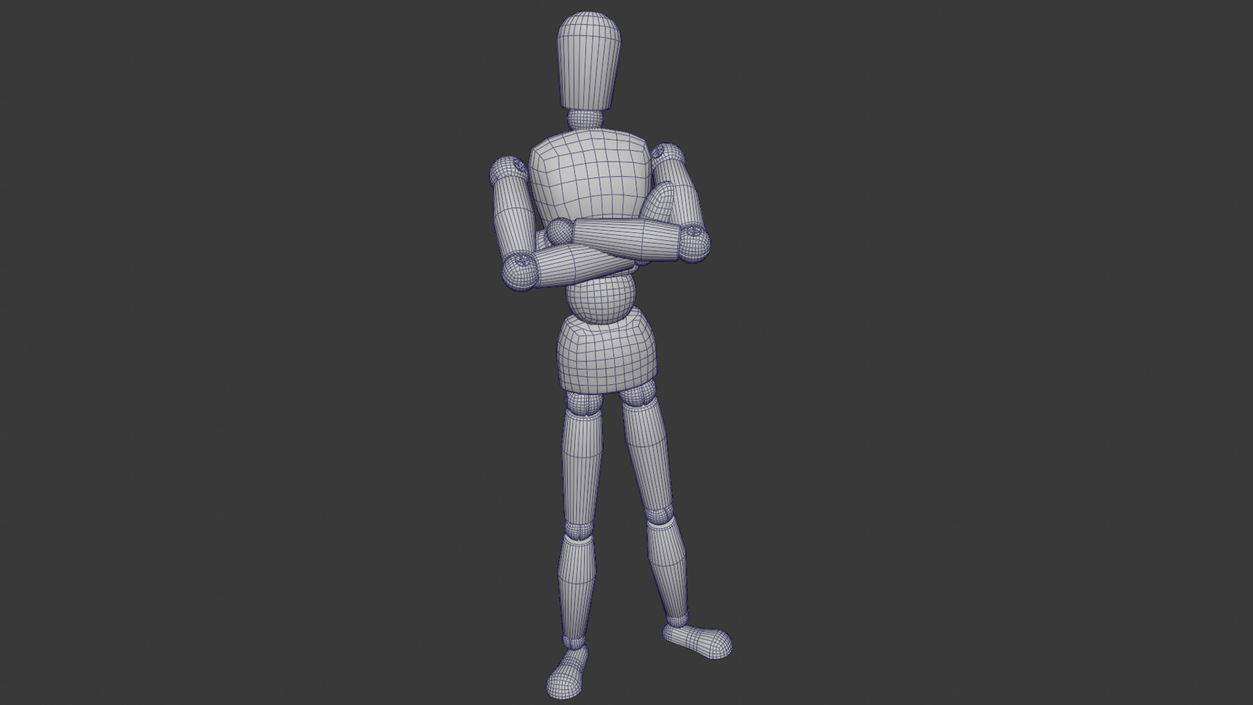 Artstation Mannequin Rig Made For Blender Resources