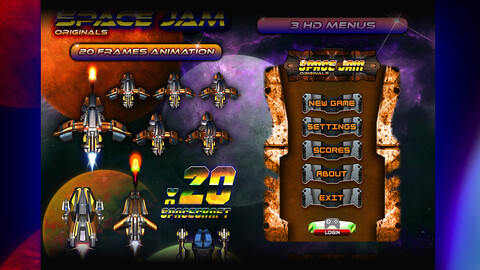 Space Jam Space Shooter Complete