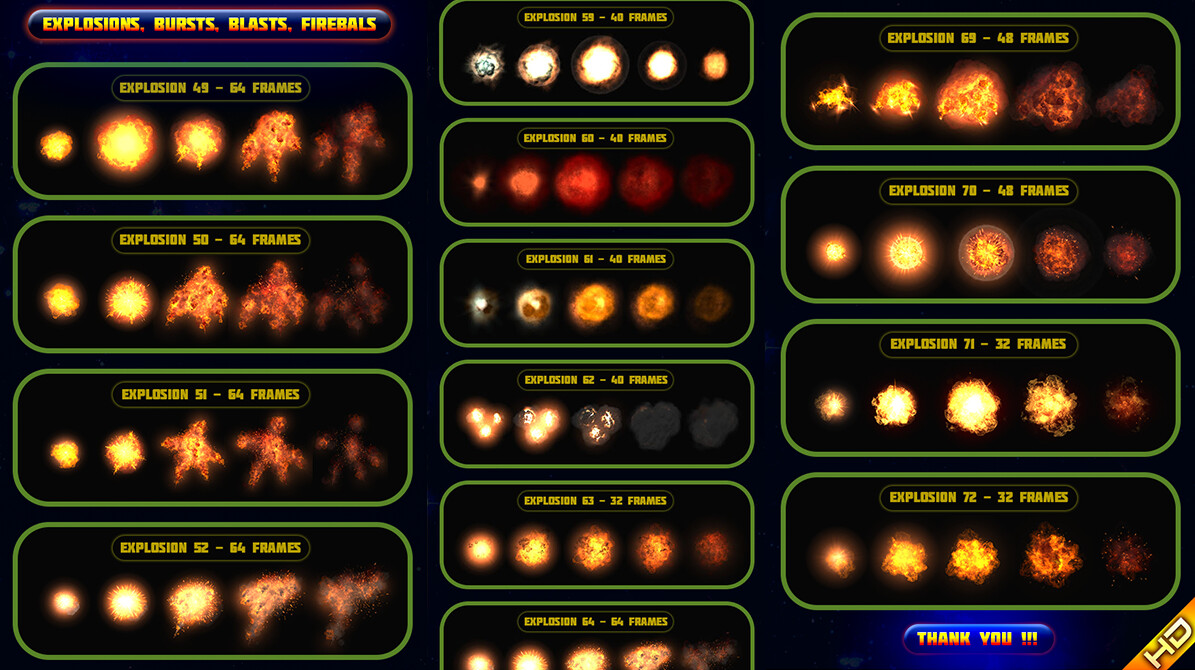 Fireball and or Blast Effect Pack