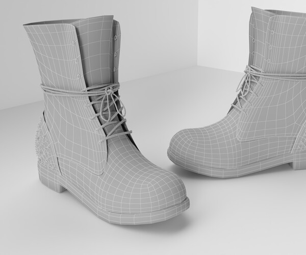 ArtStation - Imvu Boots 1 | Game Assets