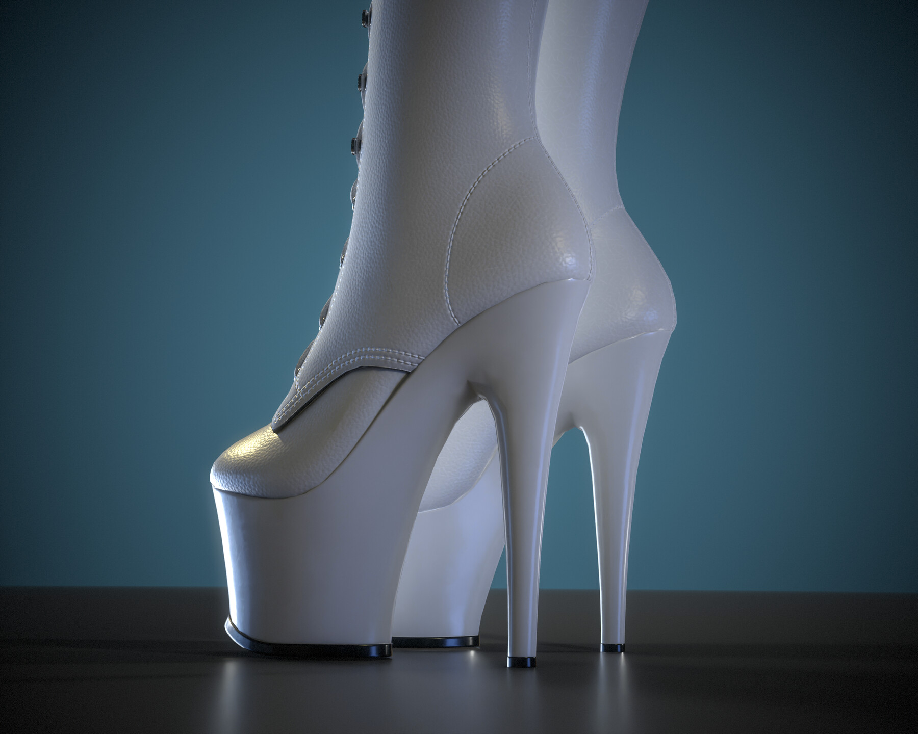 ArtStation - Crotch High Stiletto Heels Boots | Game Assets