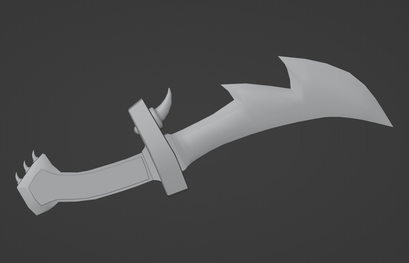 ArtStation - Orc Dagger with Fangs | Game Assets