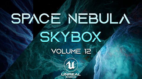 Space Nebula Skyboxes Volume 12 || Unreal Engine Project Included + Blackhole