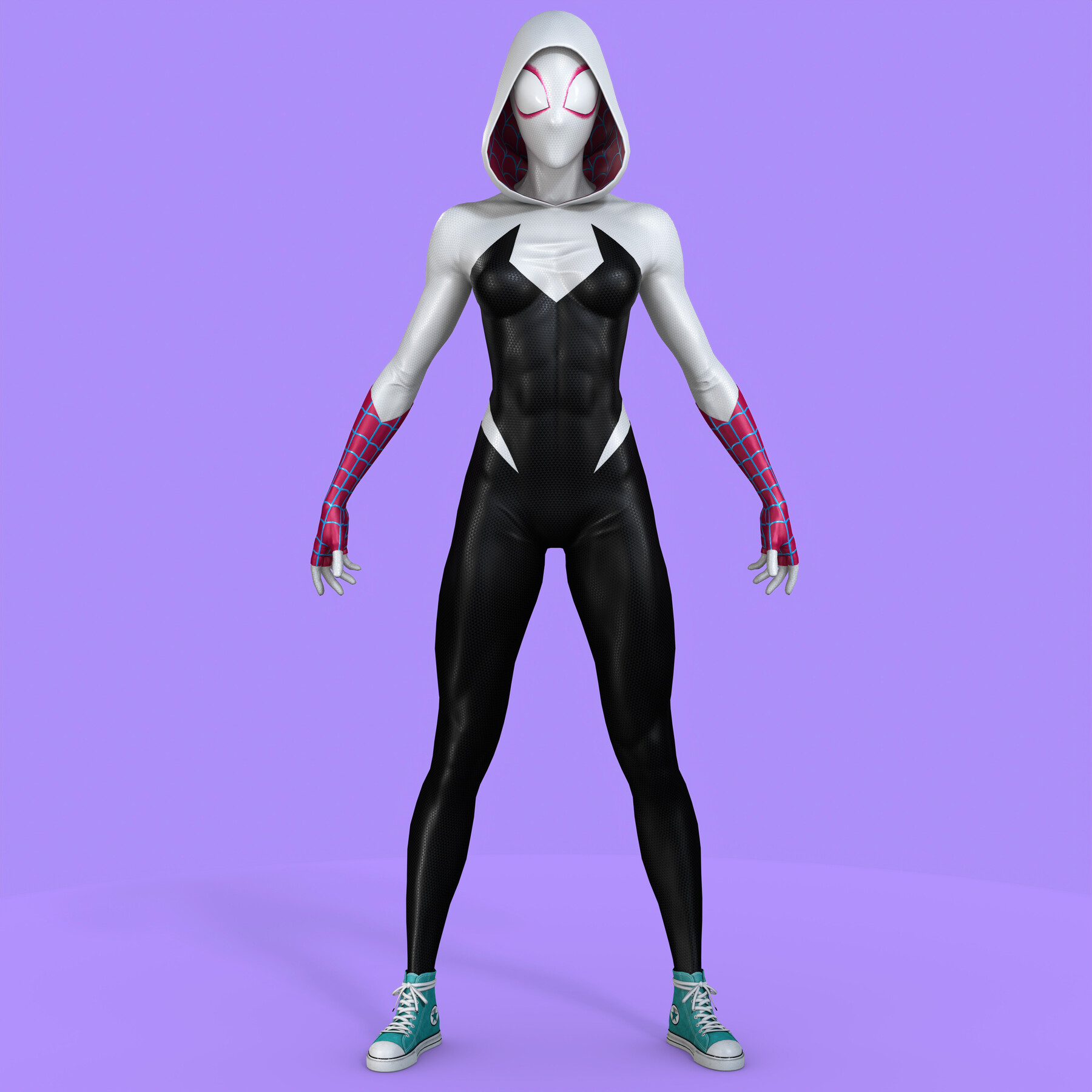 ArtStation - Gwen Stacy Spider-man Across The Spider-verse | Game Assets