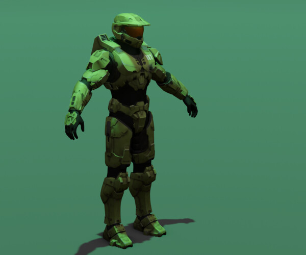 ArtStation - Halo Character 3D model | Game Assets