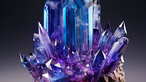 Purple Crystal Images