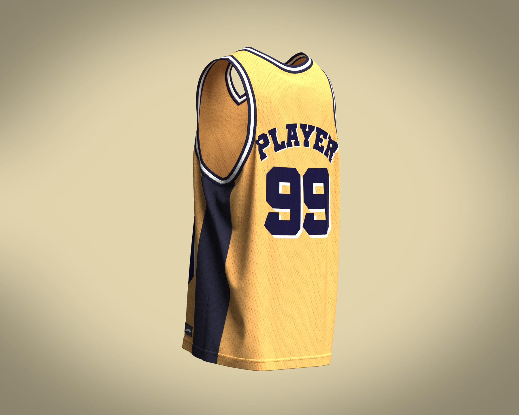 ArtStation - Mens basketball jersey with oversized pant