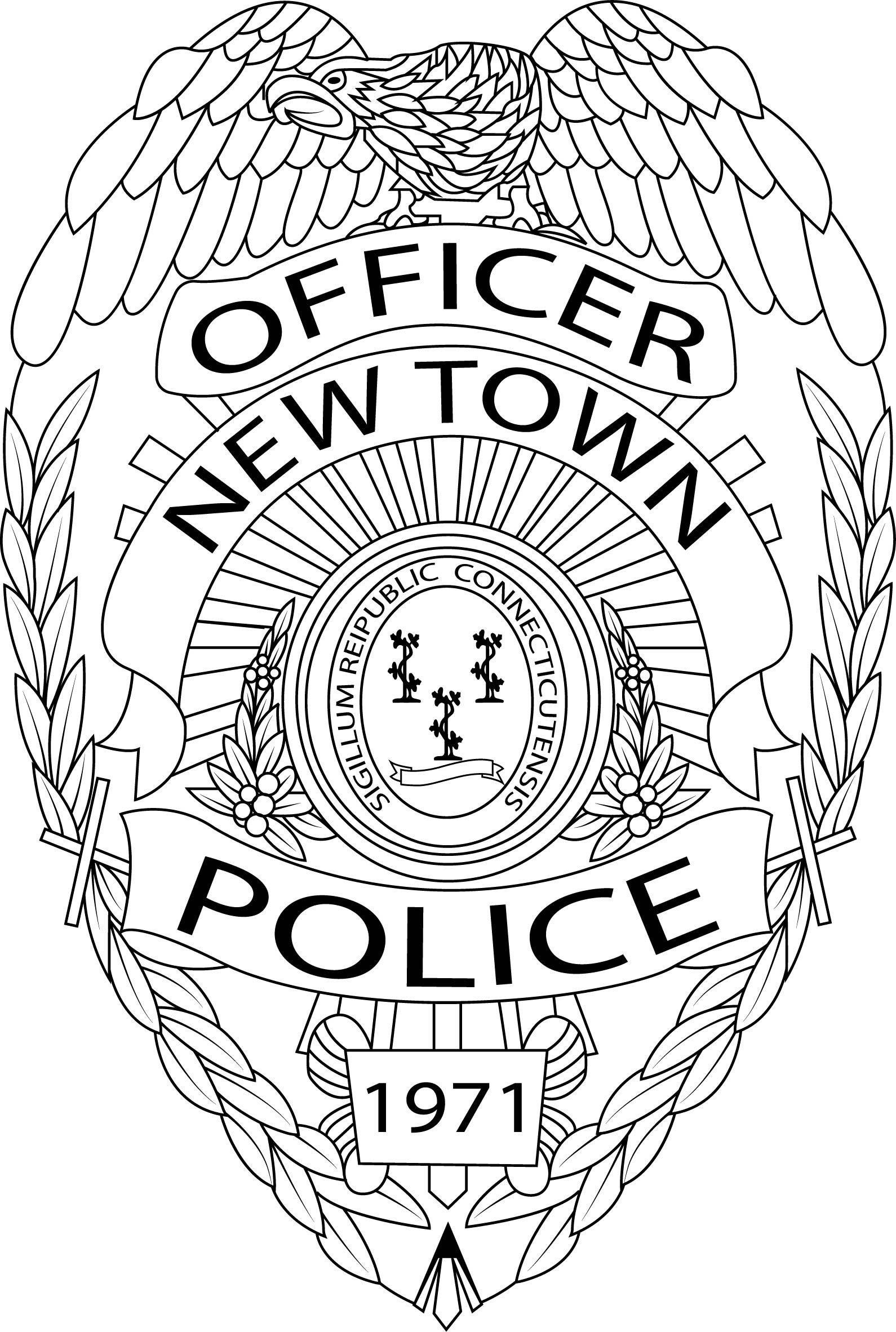 coral gables police logo clipart